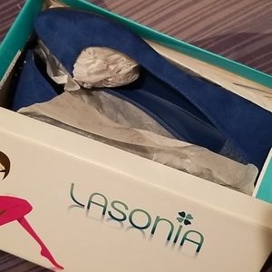 CUTE "ROYAL BLUE" FLATS!!! 🥿